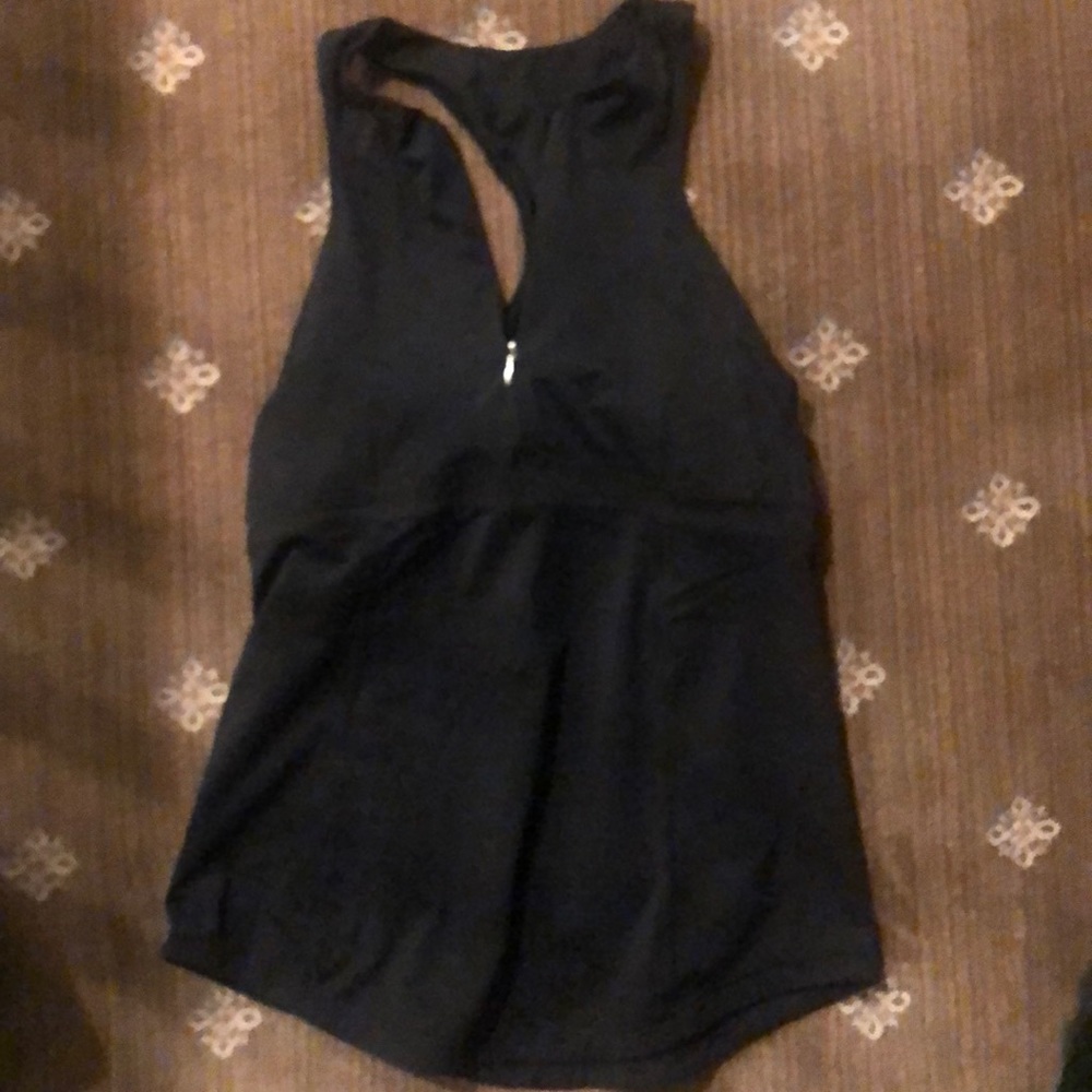 Lululemon racerback half zip ( black)
